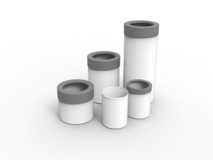 papelera minimalista