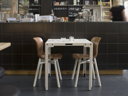 silla comedor madera