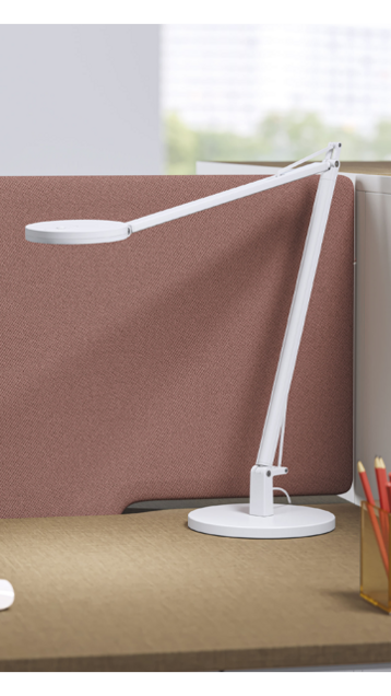 lampara de mesa con led con detector