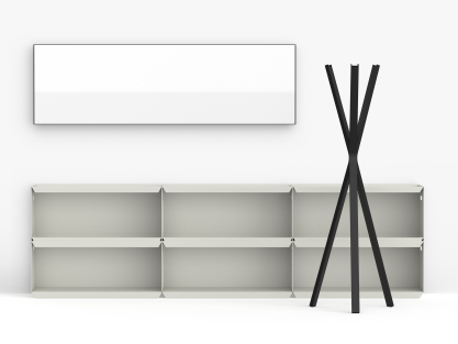 espejo horizontal