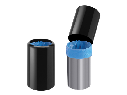 circular waste bin
