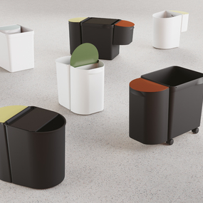 papelera reciclaje versátil tribu manade unnom