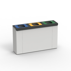 recycling waste bin siva unnom