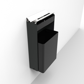 wall mounted waste bin with ashtray visnu unnom