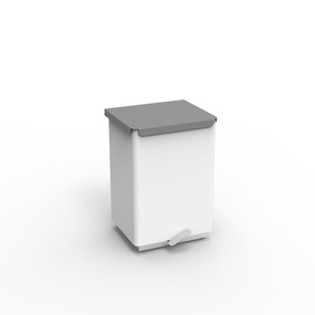waste bin with pedal for offices bathrooms vai unnom