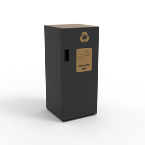 recycling container for coffee capsules kra unnom
