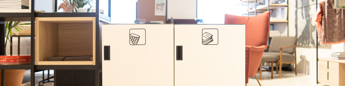 Papeleras de reciclaje