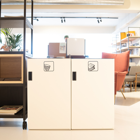 recycling trash can unnom