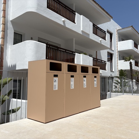contenedores de reciclaje