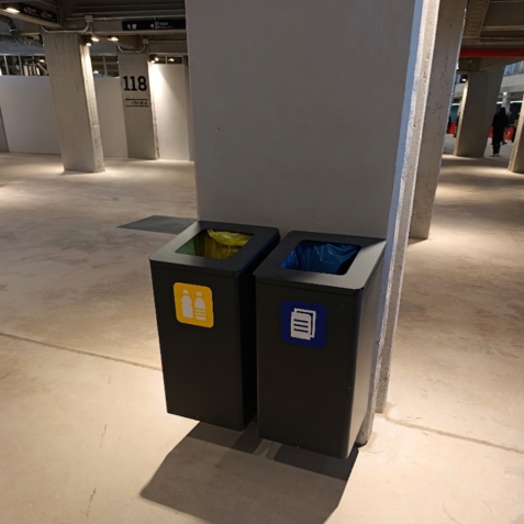 papeleras spotify camp nou