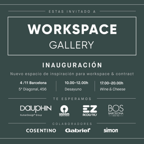 WORKSPACE GALLERY abre sus puertas en Barcelona: un nuevo espacio para el diseño y la inspiración