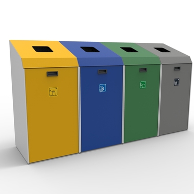 papeleras gran capacidad unnom