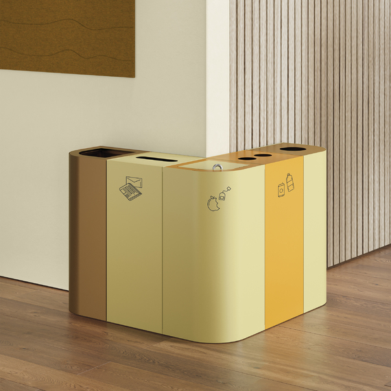 papelera reciclaje pickup manade unnom