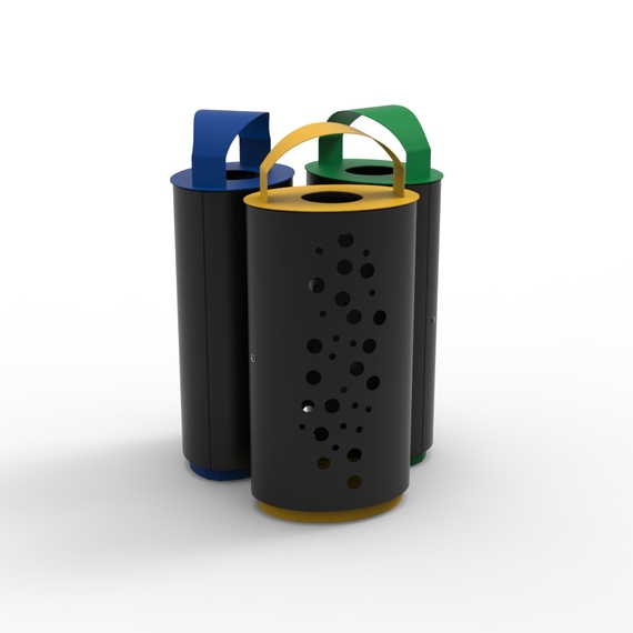 papeleras de reciclaje