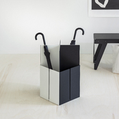 paragüero triangular para paraguas lluvia tangram