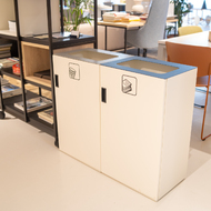 large capacity recycle waste bin unnom