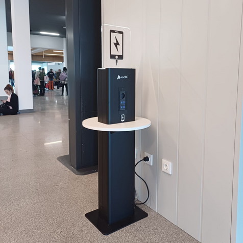 Equipamiento para espacios de alto tránsito de personas